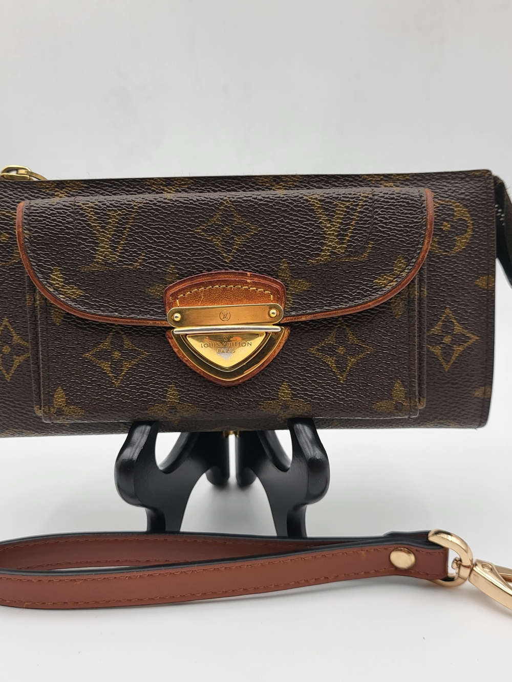 LOUIS VUITTON Monogram Long Astrid Wallet, Authentic, France 2009.